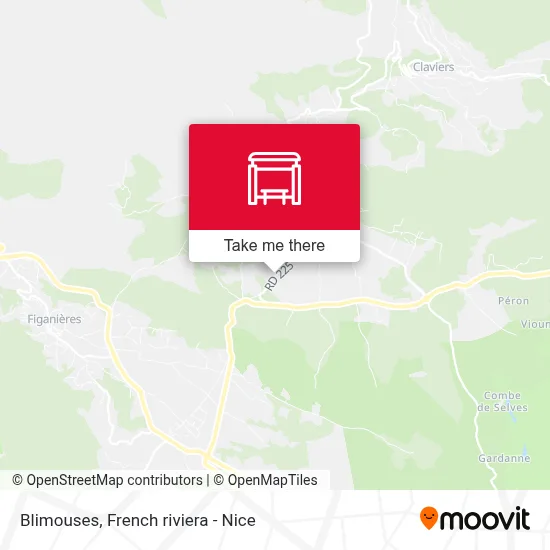 Mapa Blimouses