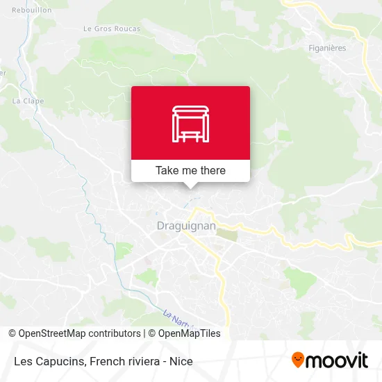 Les Capucins map