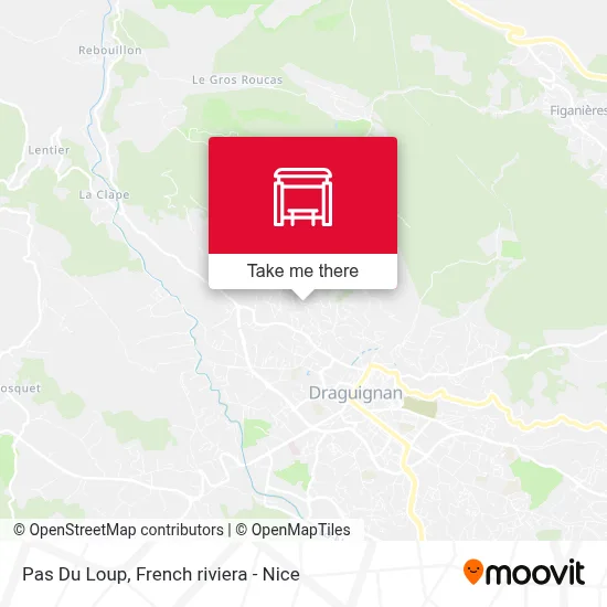 Pas Du Loup map