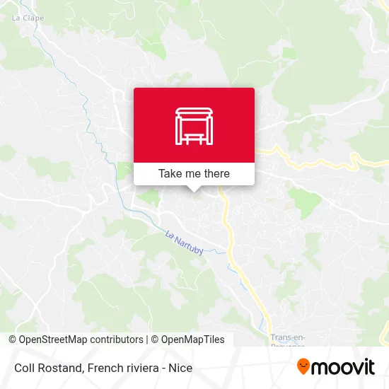Mapa Coll Rostand