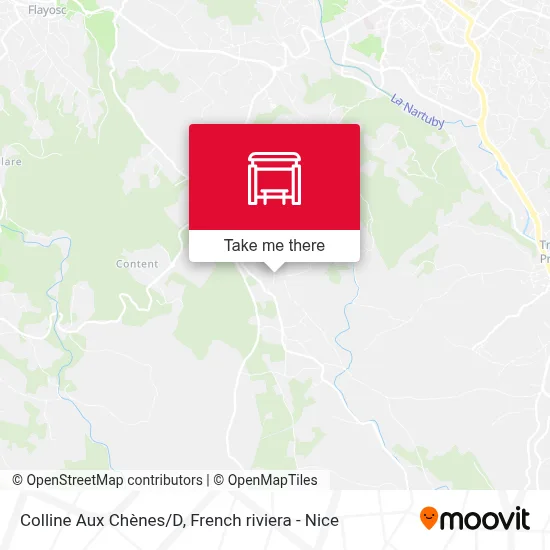 Colline Aux Chènes/D map