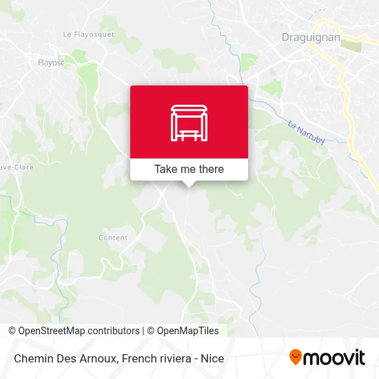 Chemin Des Arnoux map