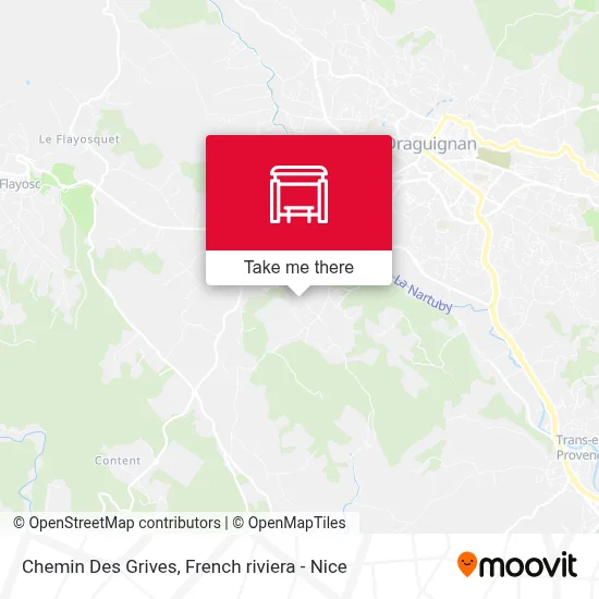 Chemin Des Grives map