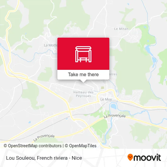 Lou Souleou map