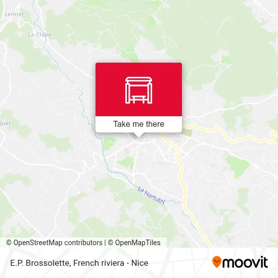 E.P. Brossolette map