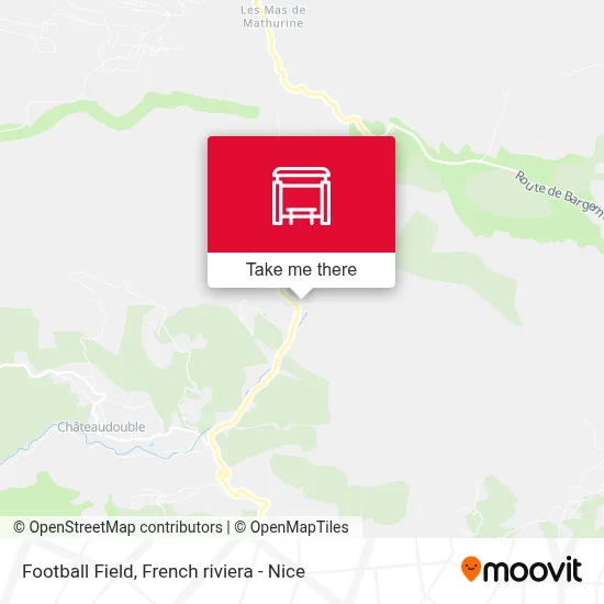 Terrain De Foot map