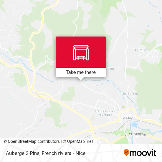 Auberge 2 Pins map