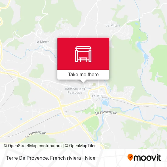 Terre De Provence map