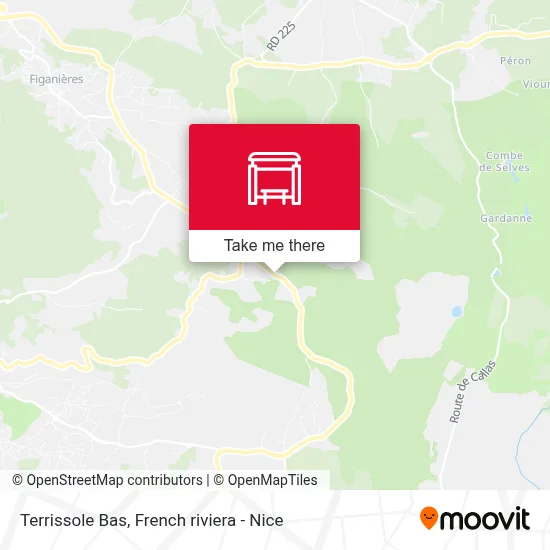 Terrissole Bas map