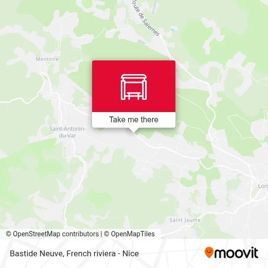 Bastide Neuve map