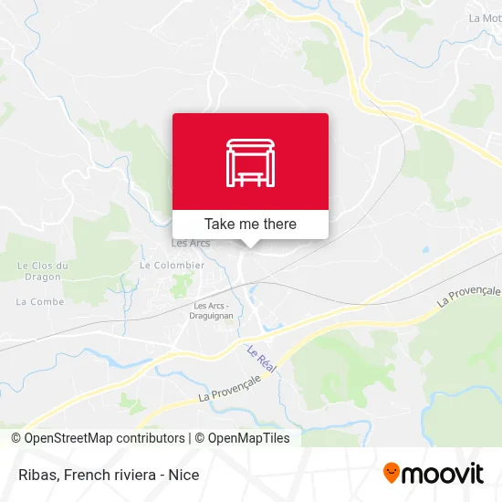 Ribas map