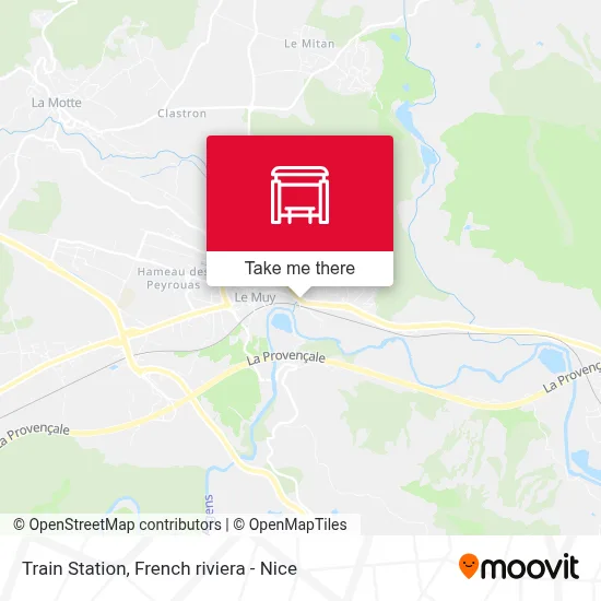 La Gare map