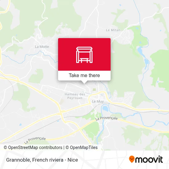 Grannoble map