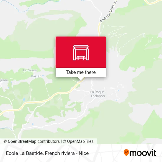 Ecole La Bastide map