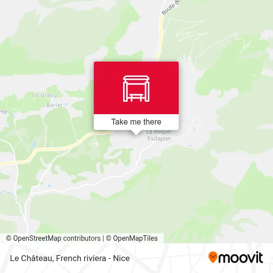 Le Château map