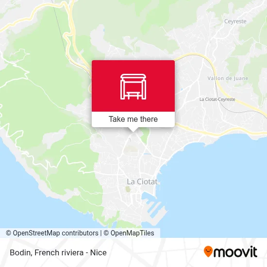 Bodin map