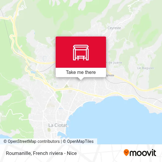 Mapa Roumanille