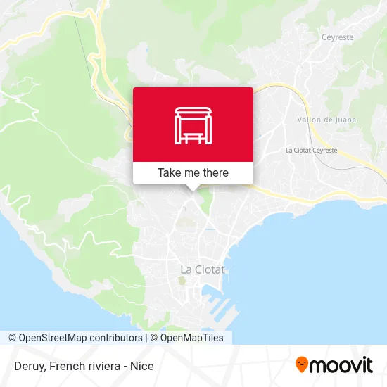 Deruy map
