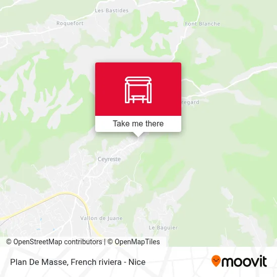Plan De Masse map