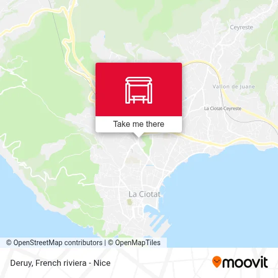 Deruy map