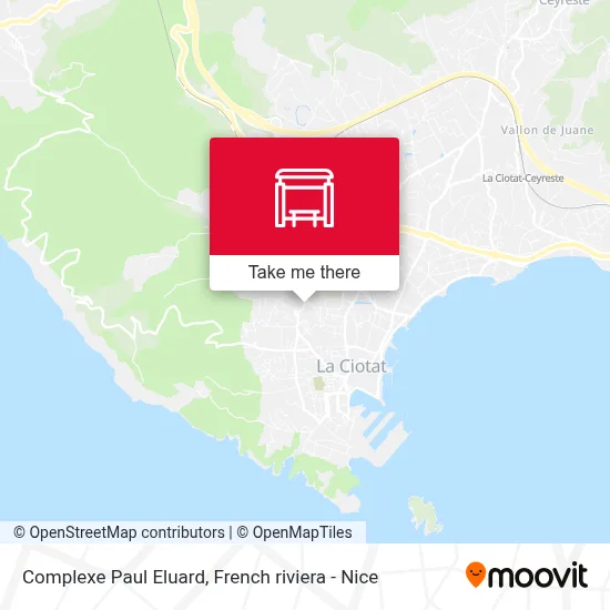 Complexe Paul Eluard map