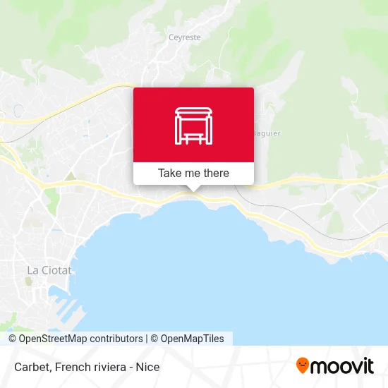 Carbet map