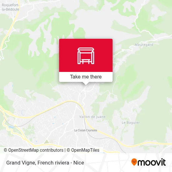 Grand Vigne map
