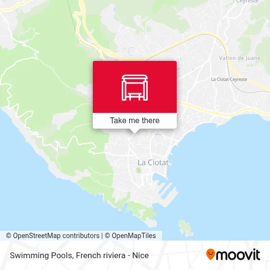 Piscine map