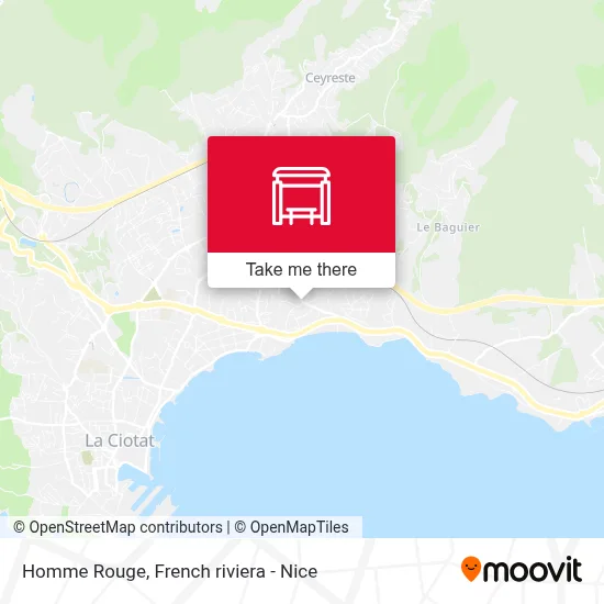 Mapa Homme Rouge