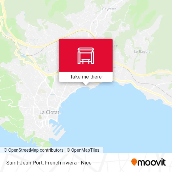 Saint-Jean Port map