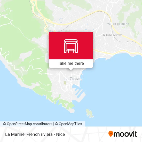 La Marine map