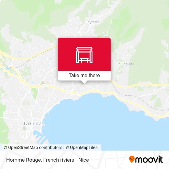 Homme Rouge map