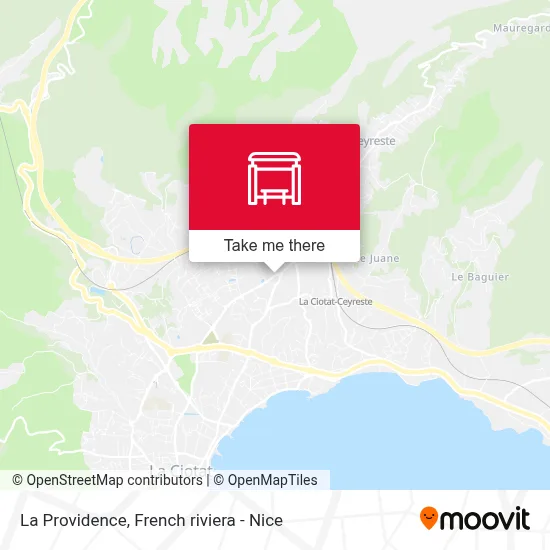 La Providence map