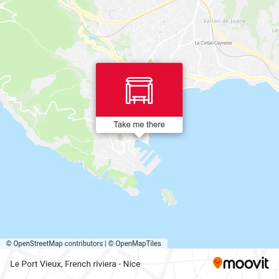 Le Port Vieux map
