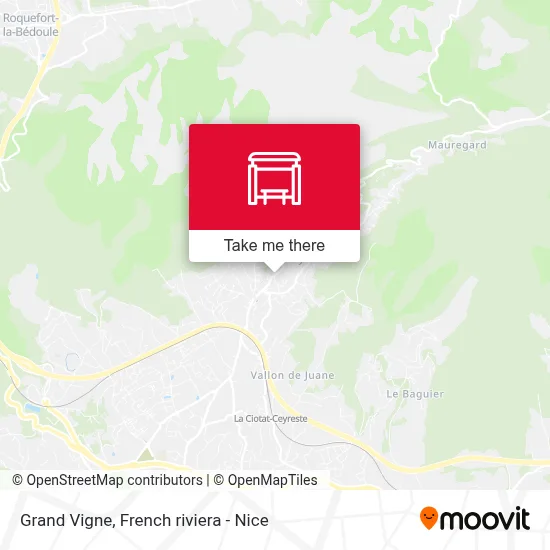 Grand Vigne map