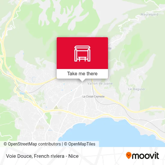 Voie Douce map
