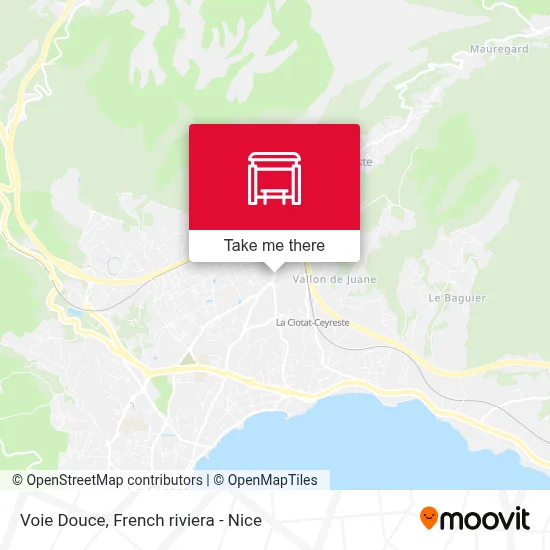 Voie Douce map
