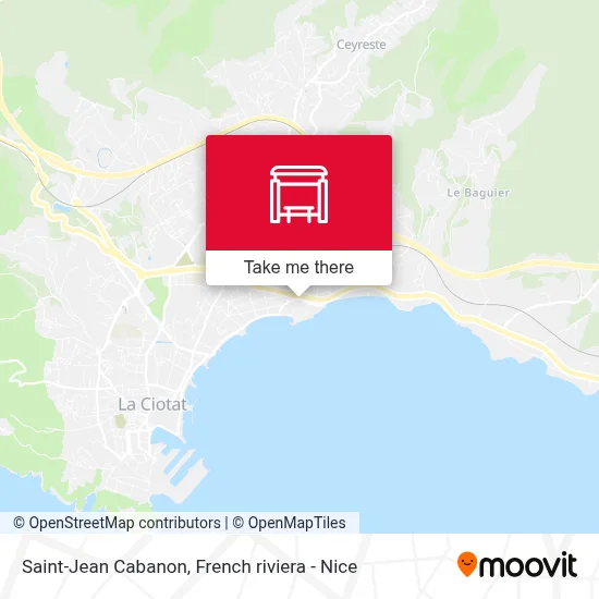 Saint-Jean Cabanon map