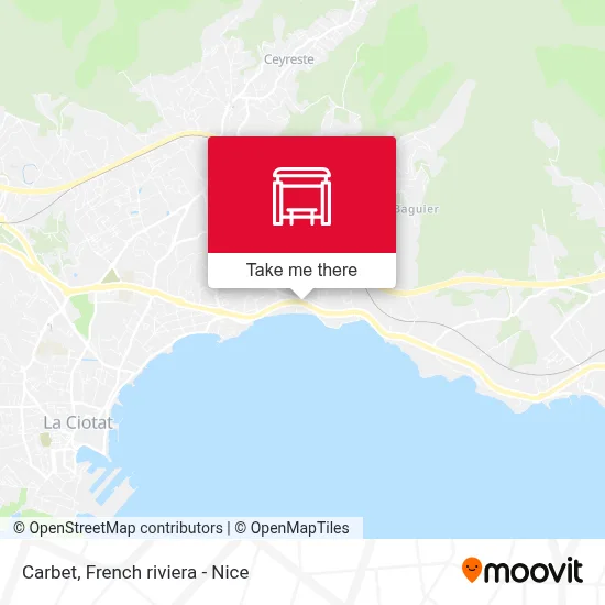 Carbet map