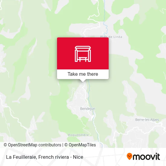 La Feuilleraie map