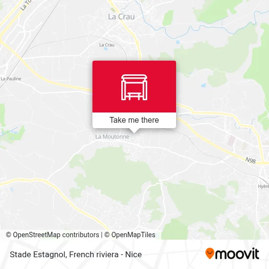 Stade Estagnol map