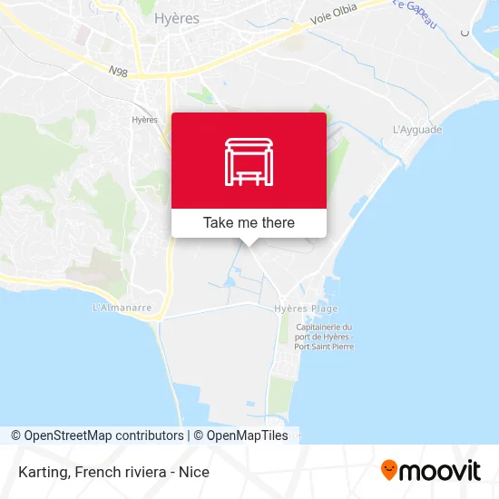 Mapa Karting