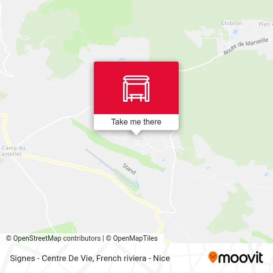 Signes - Centre De Vie map