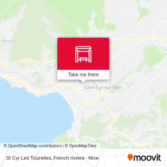 St Cyr Les Tourelles map