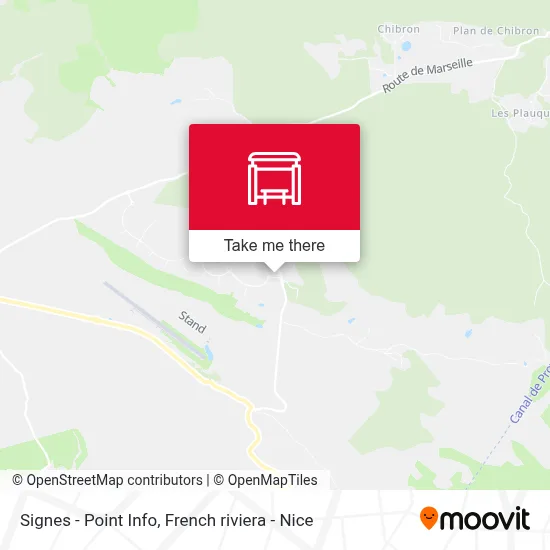 Signes - Point Info map