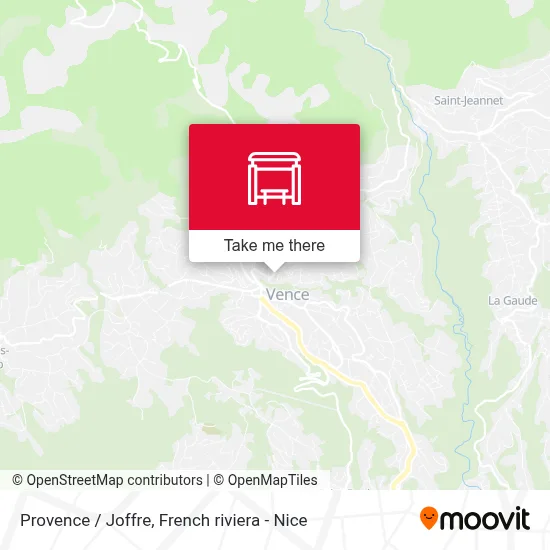 Provence / Joffre map