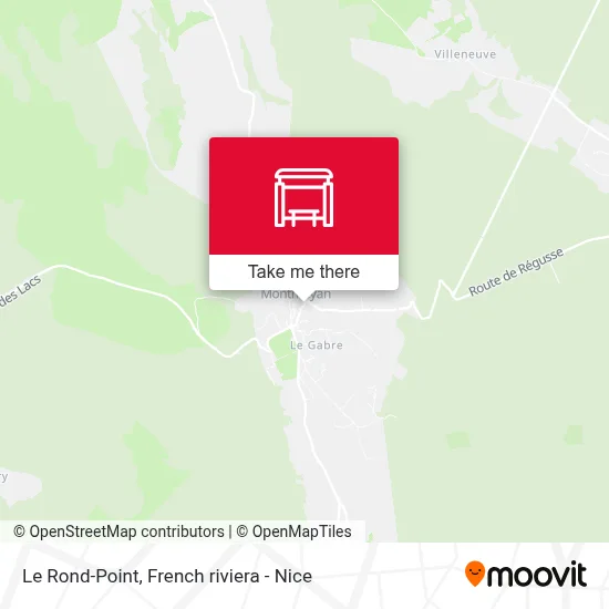 Le Rond-Point map
