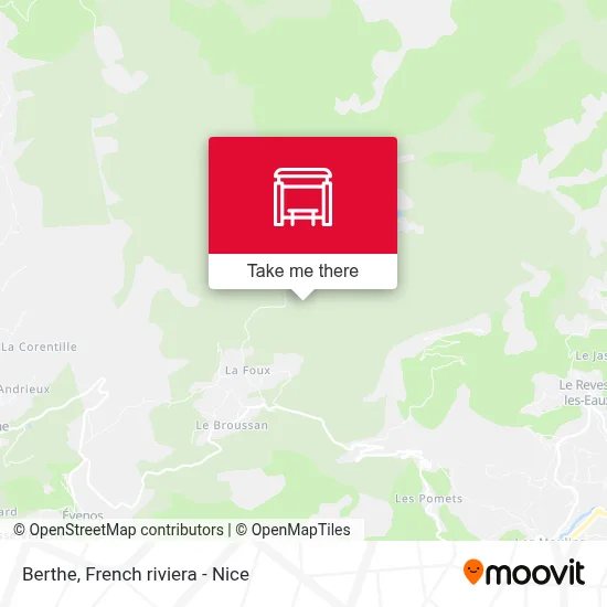 Mapa Berthe