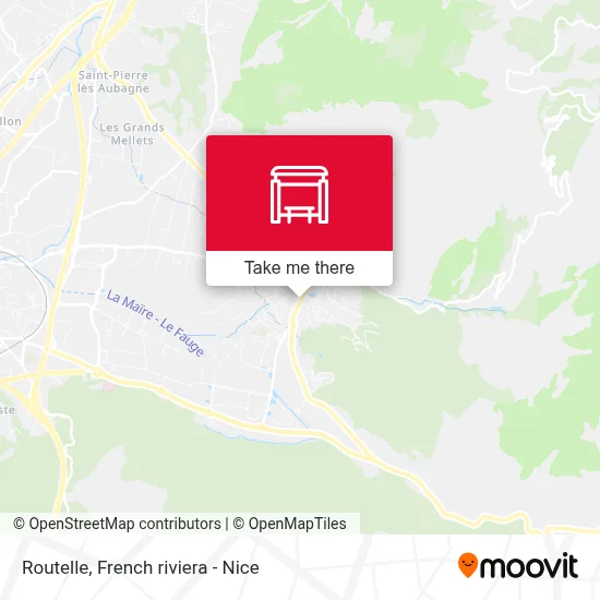 Mapa Routelle