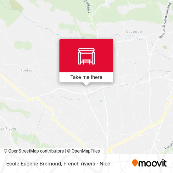 Ecole Eugene Bremond map